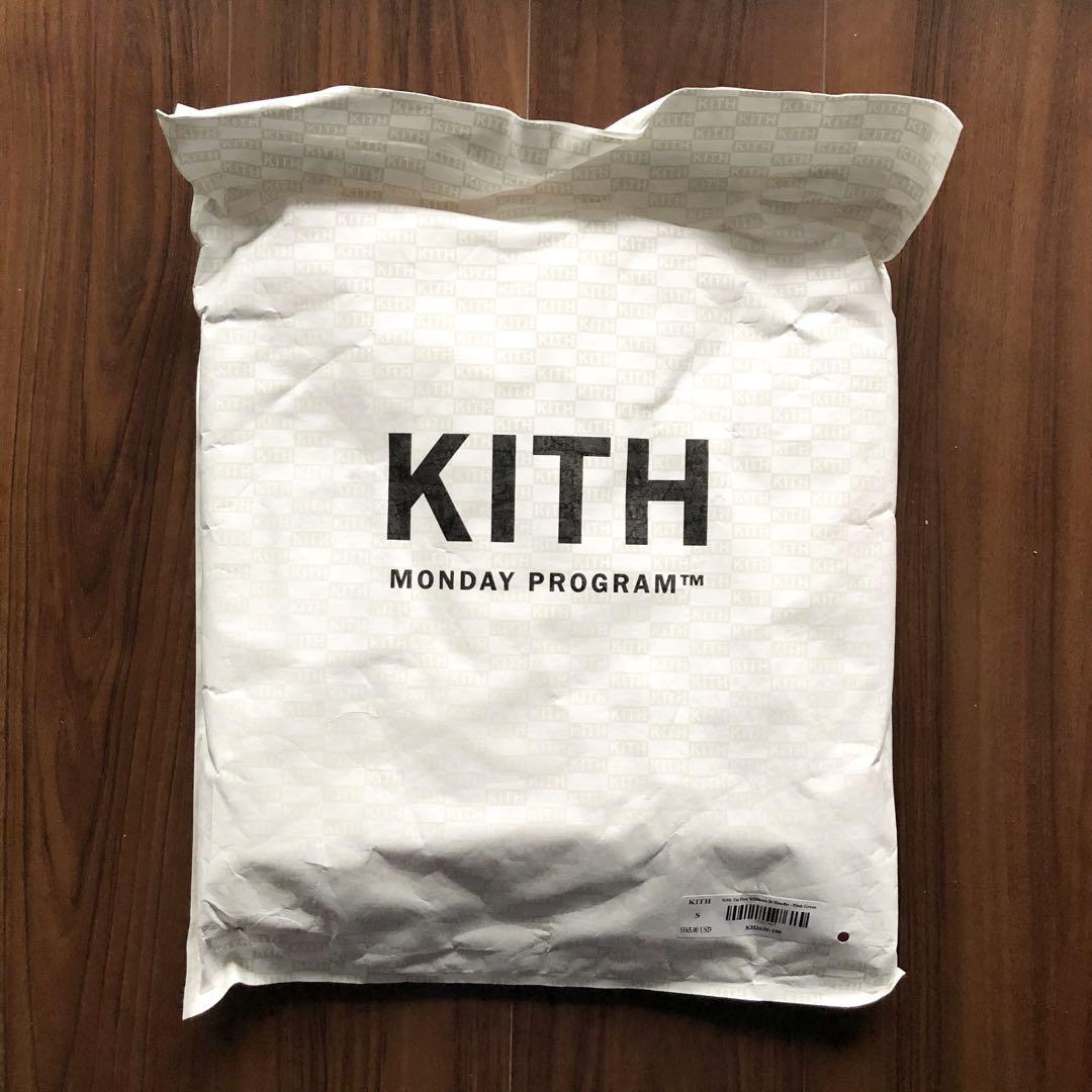 新品 KITH タイダイ染めフーディー　キス　パーカー　ピンクグリーン