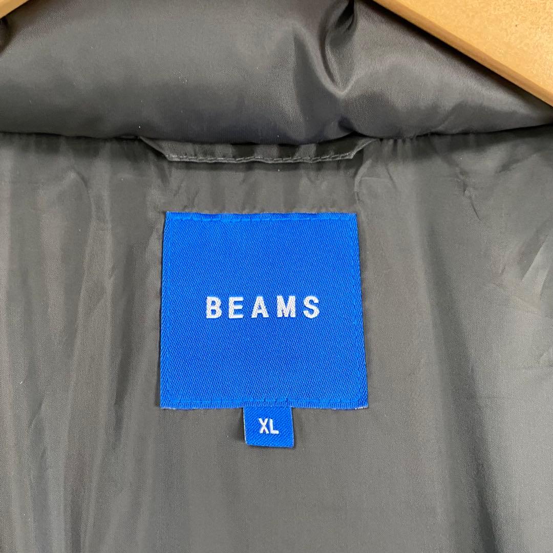 未使用級✨ビームス ダウンジャケット 肉厚 750フィル 混合素材 グレー XL 未使用級✨ビームス ダウンジャケット 肉厚 750フィル 混合素材 グレー XL