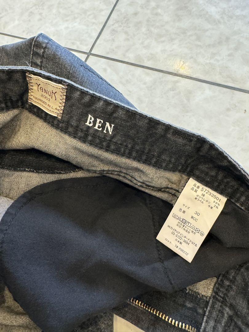 YANUK BEN クラシックストレートデニム　W30