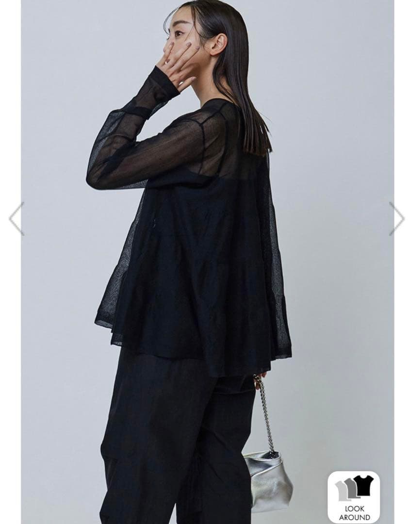 1erプルミエアロンディスモン シアーティアードニットプルオーバー 1erプルミエアロンディスモン シアーティアードニットプルオーバー