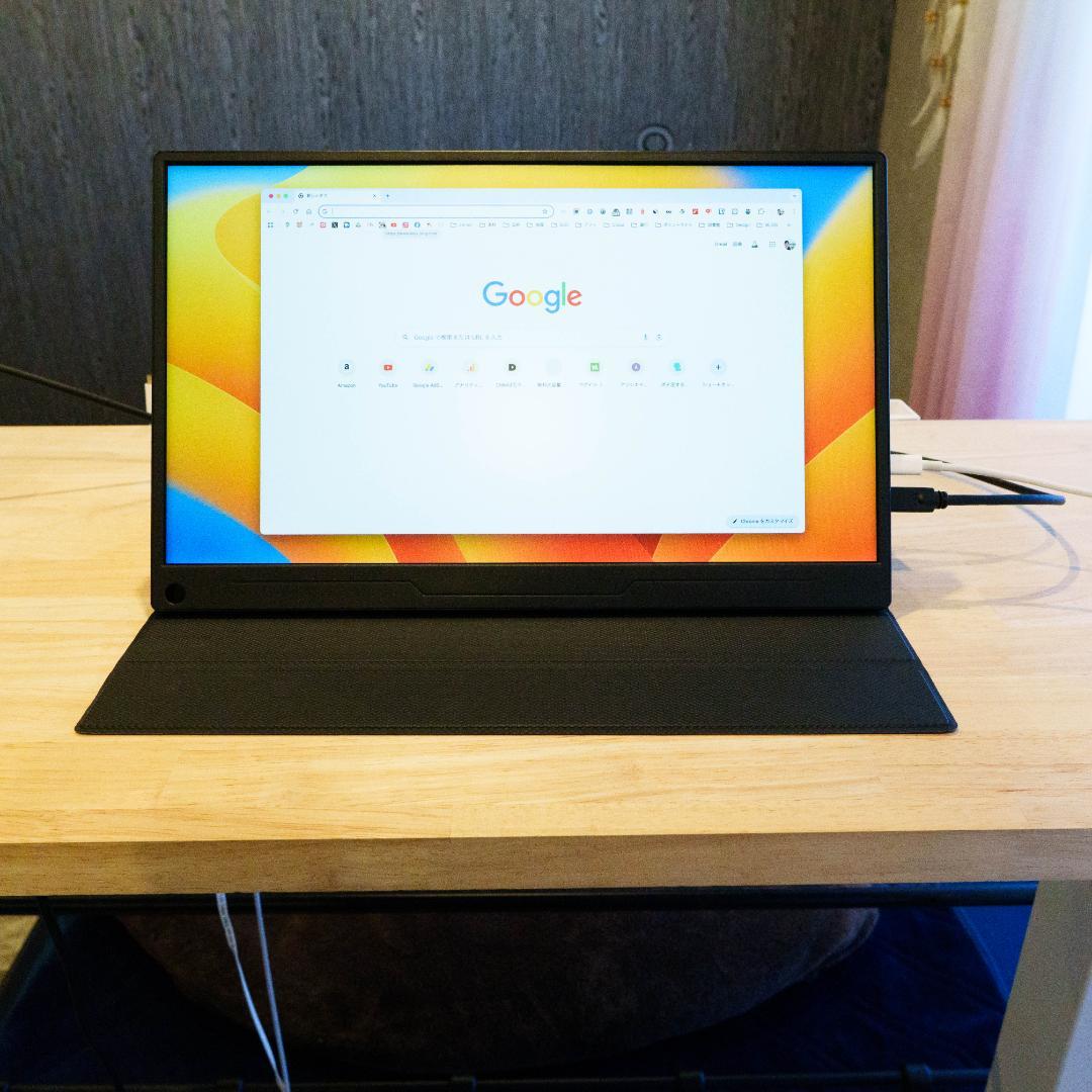 状態良し モバイルモニター フルHD 軽量・薄型 メーカーevic