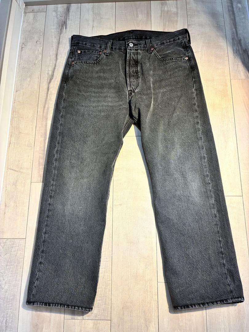 Levi's 501 ストレートデニム W34 L30 グレー