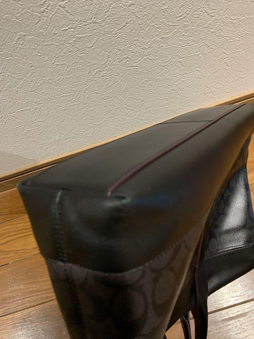 コーチ ビジネスバッグ ブラック　coach サリバンポートフォリオブリーフ