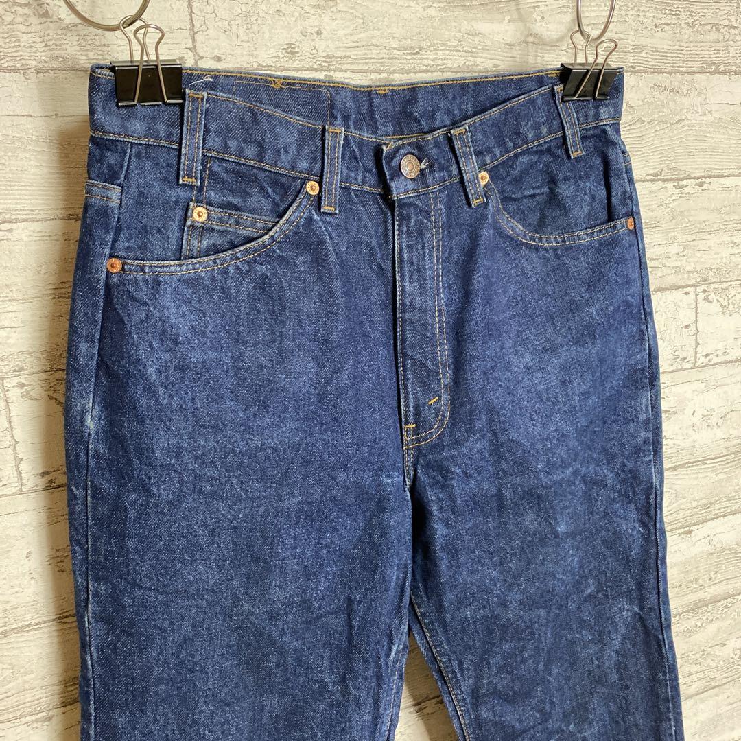 フォロ割済み　80's リーバイス517 USA製 W34 濃紺　ボタン裏585