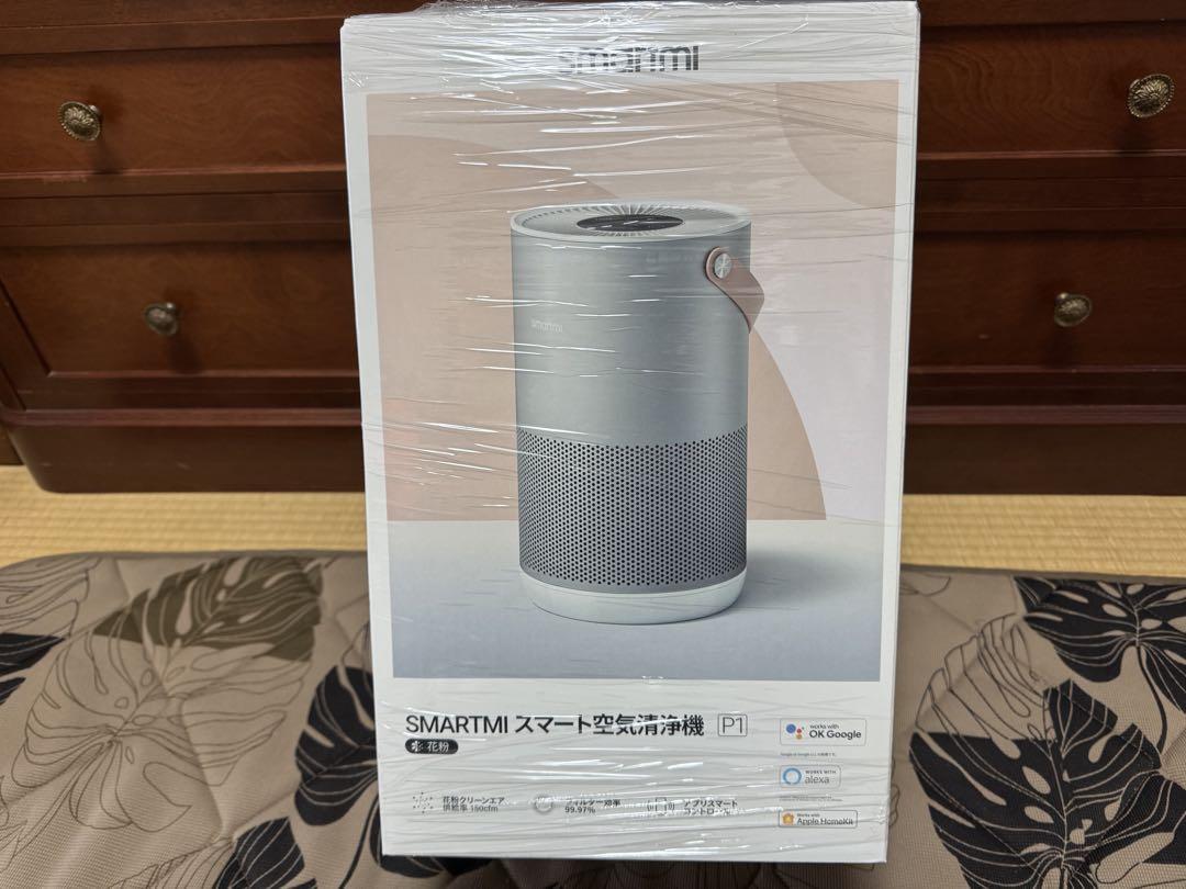 Smartmi 小型スマート空気清浄機P1 FJY6006JP シルバー