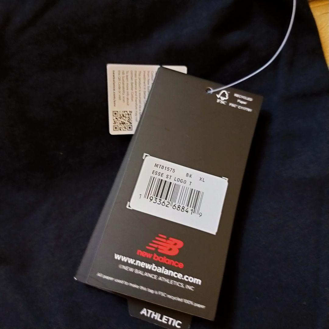 New Balance スタックドロゴ 翔平着用Tシャツ ブラック 2XL ②