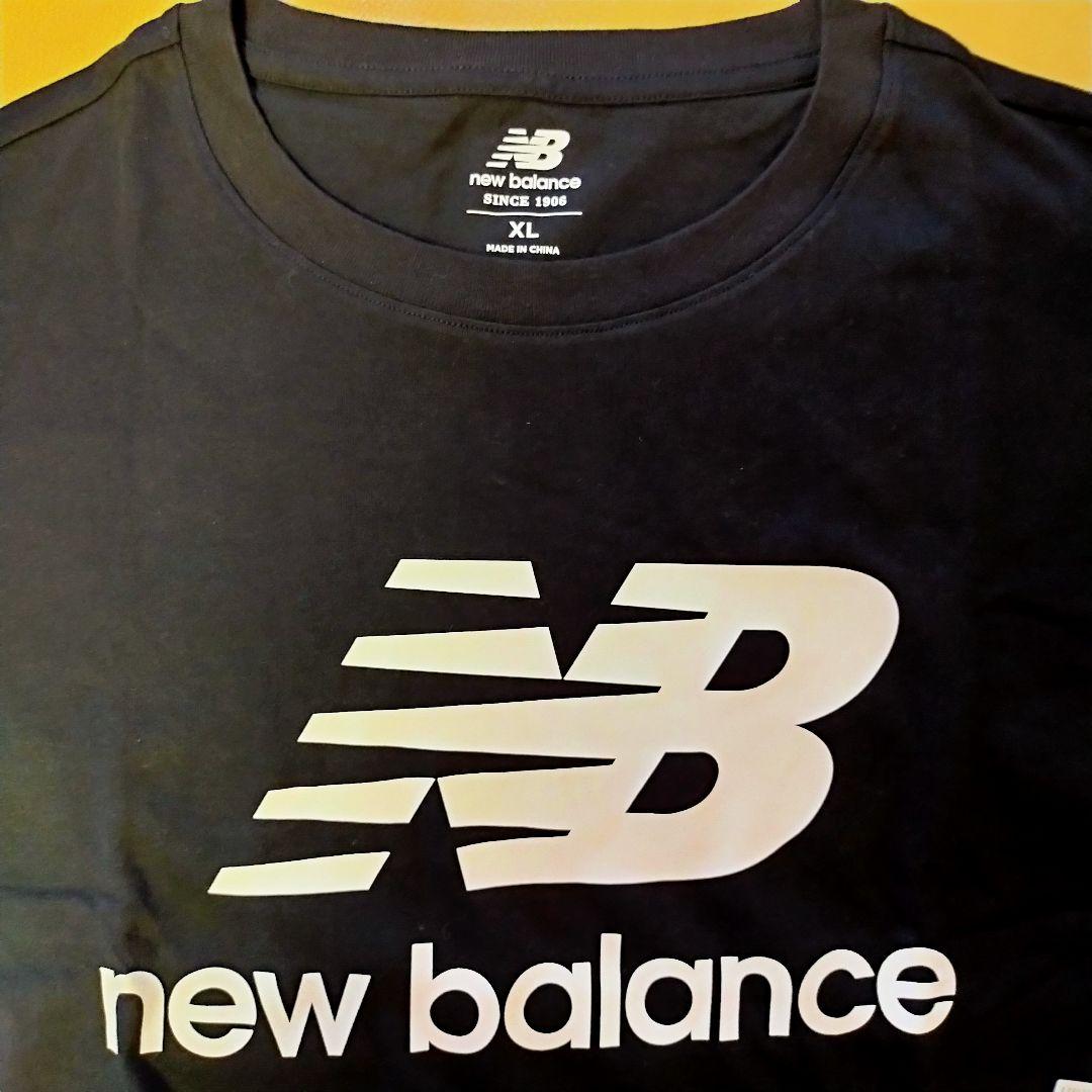 New Balance スタックドロゴ 翔平着用Tシャツ ブラック 2XL ②