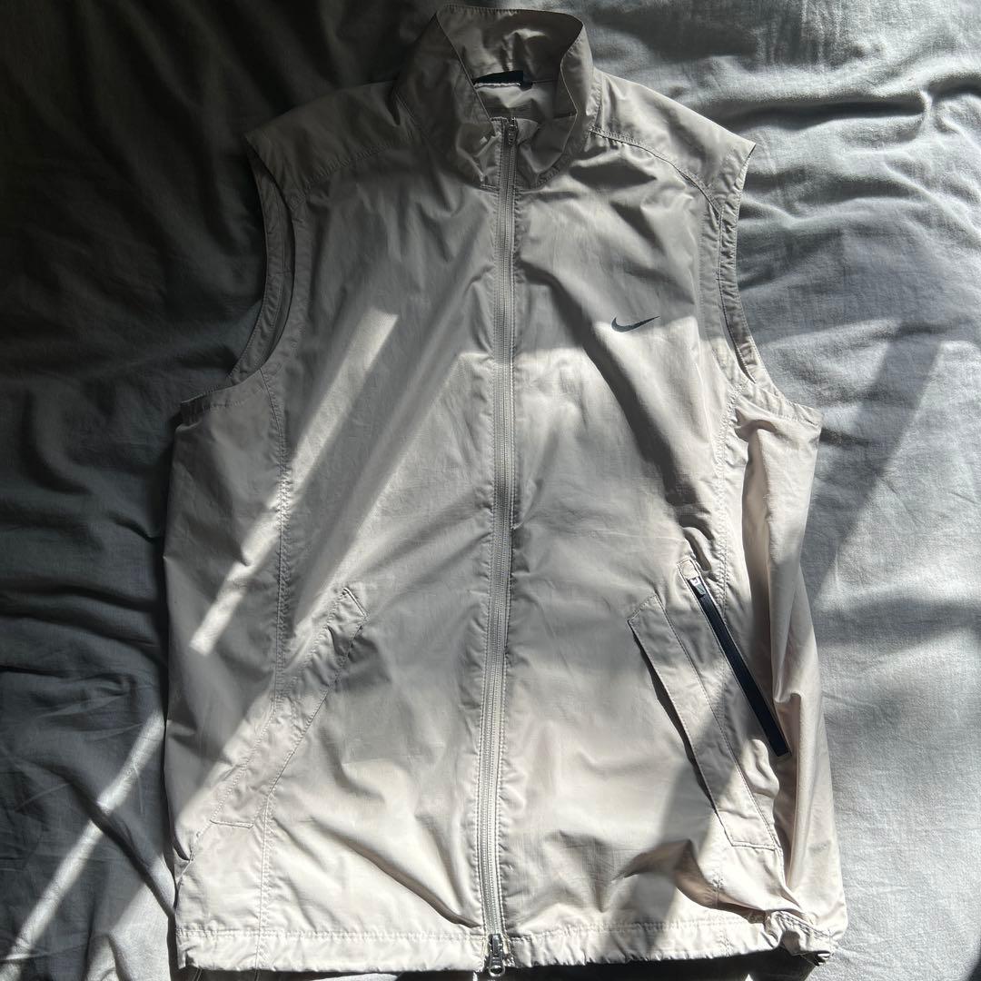Nike Wind Golf ベスト ホワイトM NIKE