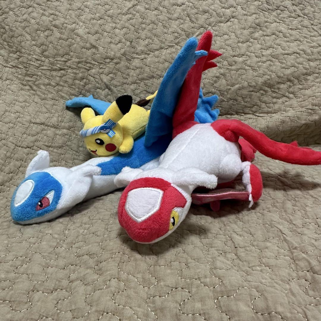 ポケモンセンターフクオカ ぬいぐるみ3点 ショッパー付き 福岡