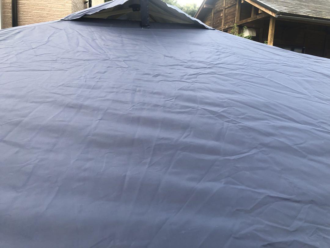 蚊帳付き タープテント 3×3m 比較的美品