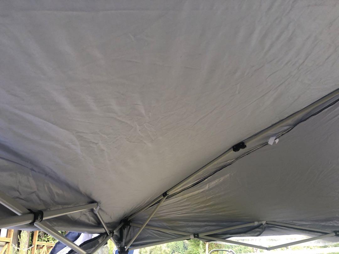 蚊帳付き タープテント 3×3m 比較的美品