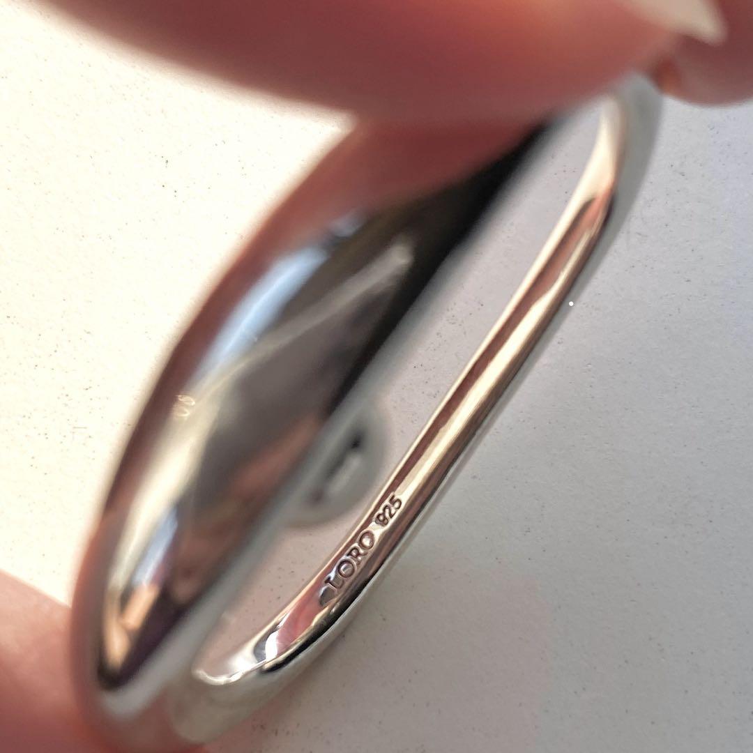 【正規品】LORO shape ring 06　ロロリングsilver925