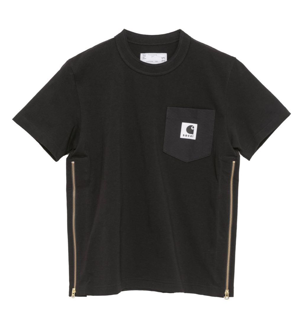 【新品】Carhartt WIP × sacai T-Shirt  Black