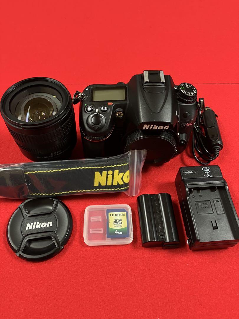 衝撃超特価 美品 Ｄ7000 18-70mm ズーム ６／30迄