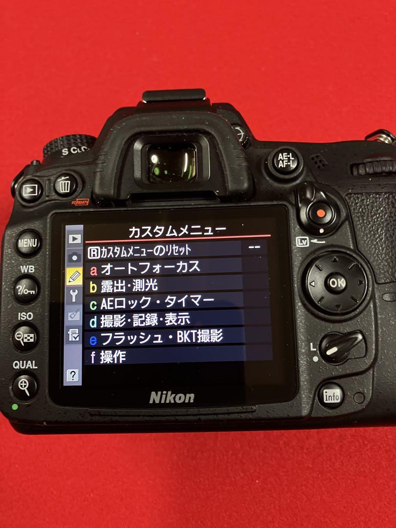 衝撃超特価 美品 Ｄ7000 18-70mm ズーム ６／30迄