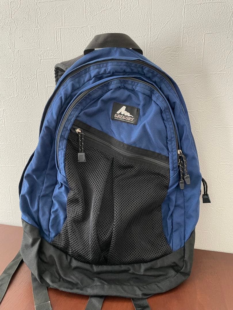 旧ロゴGREGORY ネイビー ブラックバックパック リュック