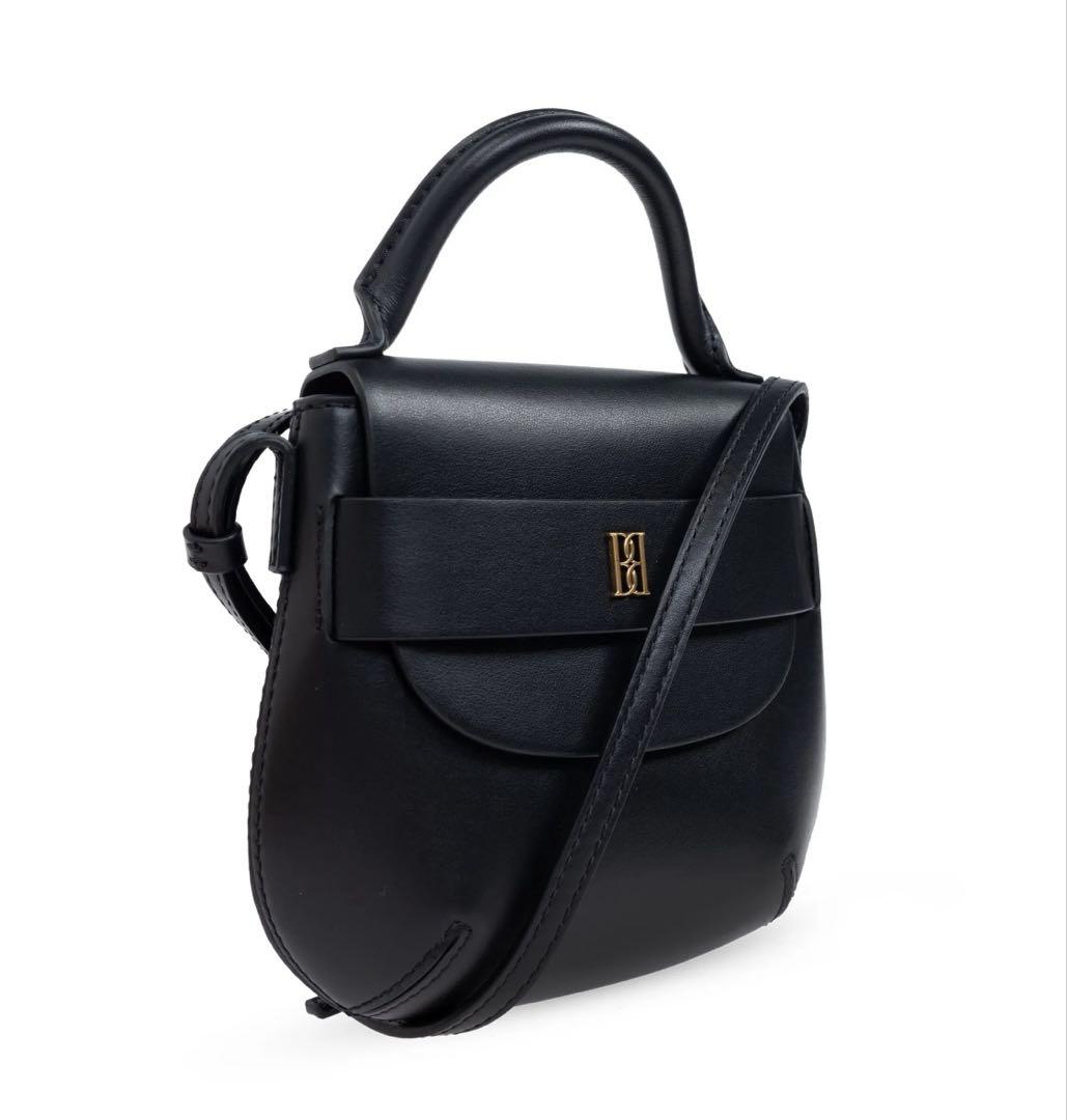 By Malene Birger ショルダーバッグ 新品 BY MALENE BIRGER パイソンショルダーバッグ （ミラー付き