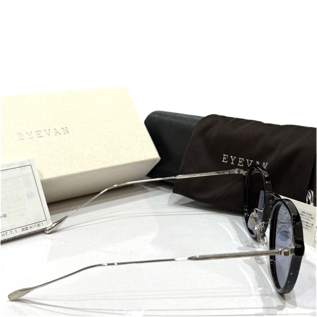 【極美品】正規品 EYEVAN Tonette PBK/S 純正ブルーレンズ