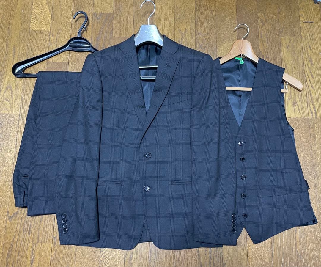 ONLY オンリー galleria スーツ スリーピース チェック柄 library