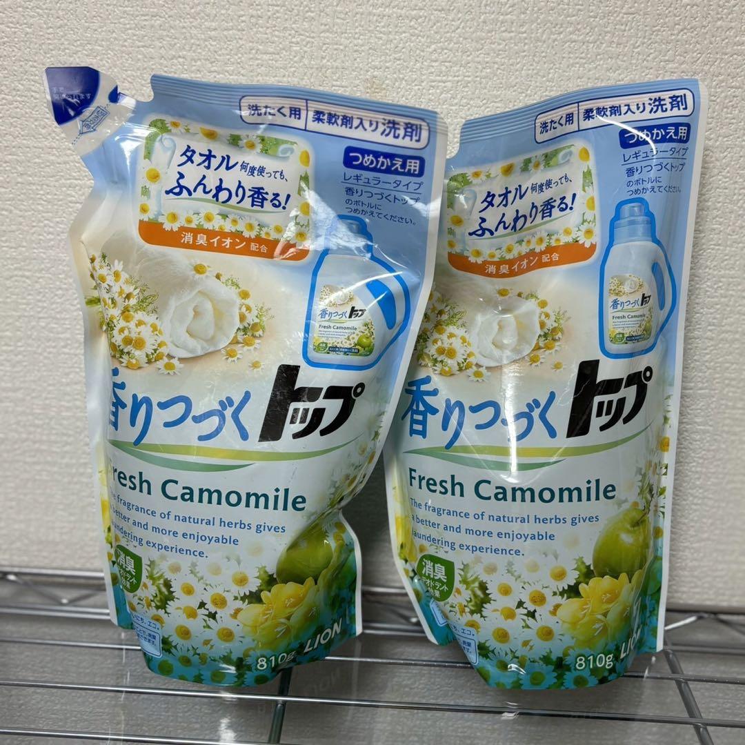 香りつづく トップ 洗濯洗剤 2つセット