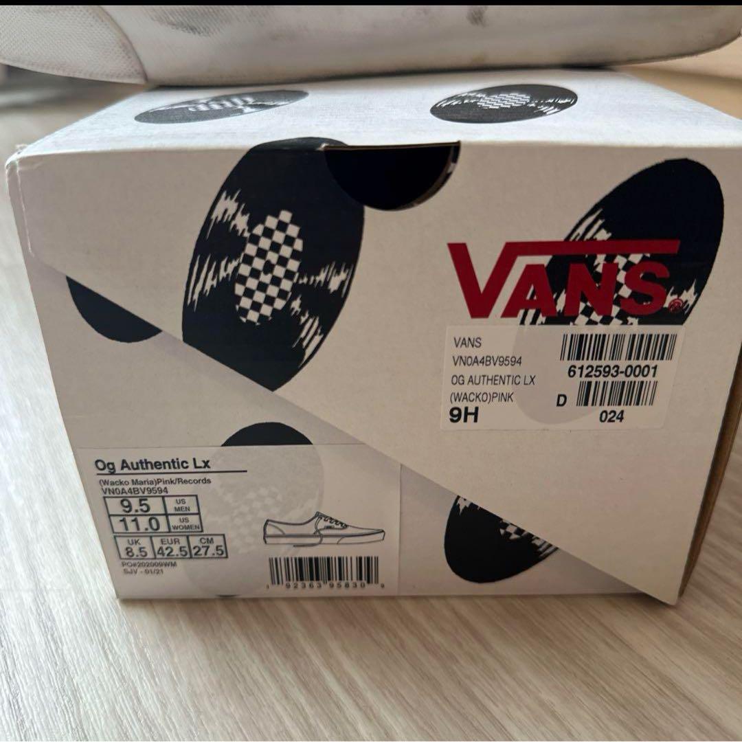 WACKO MARIA × Vans Vault OG ワコマリア　ヴァンズ