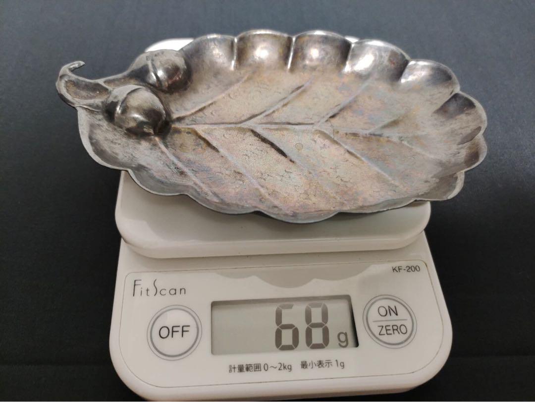 ま*ん様 純銀 物入れ 古道具 インテリア・生活道具