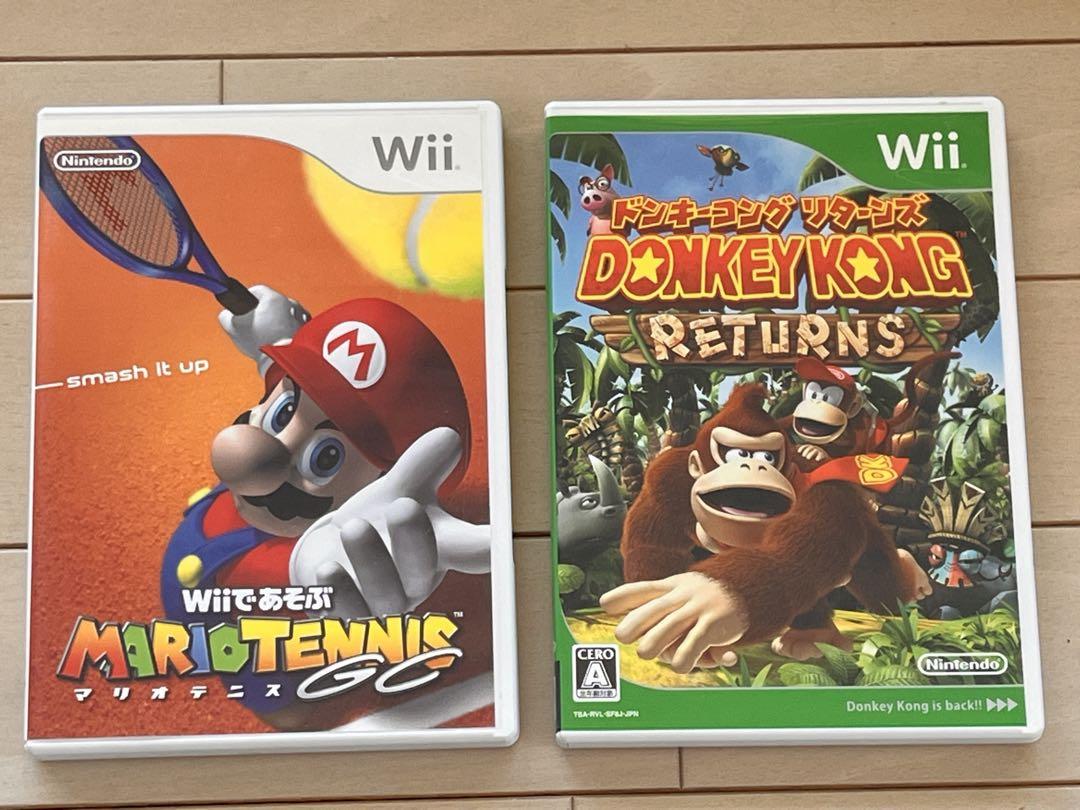 マリオテニス GC & ドンキーコング リターンズ (Wii) - メルカリ