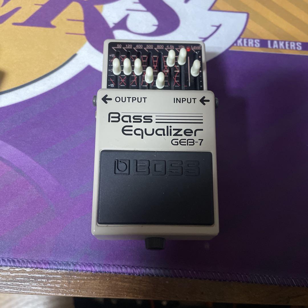 BOSS GEB-7 ベースイコライザー　箱付き