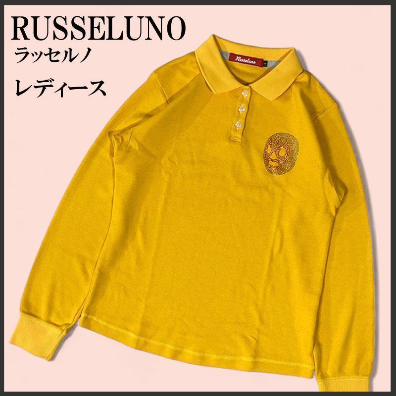 経典ブランド RUSSELUNO 長袖ゴルフポロシャツ メンズウェア