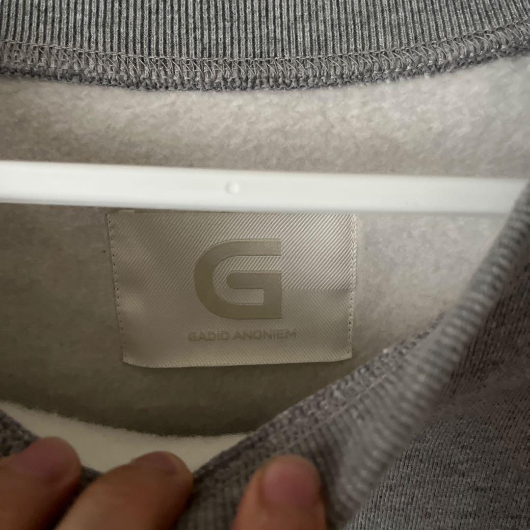 gadidanoniemグレー トレーナー