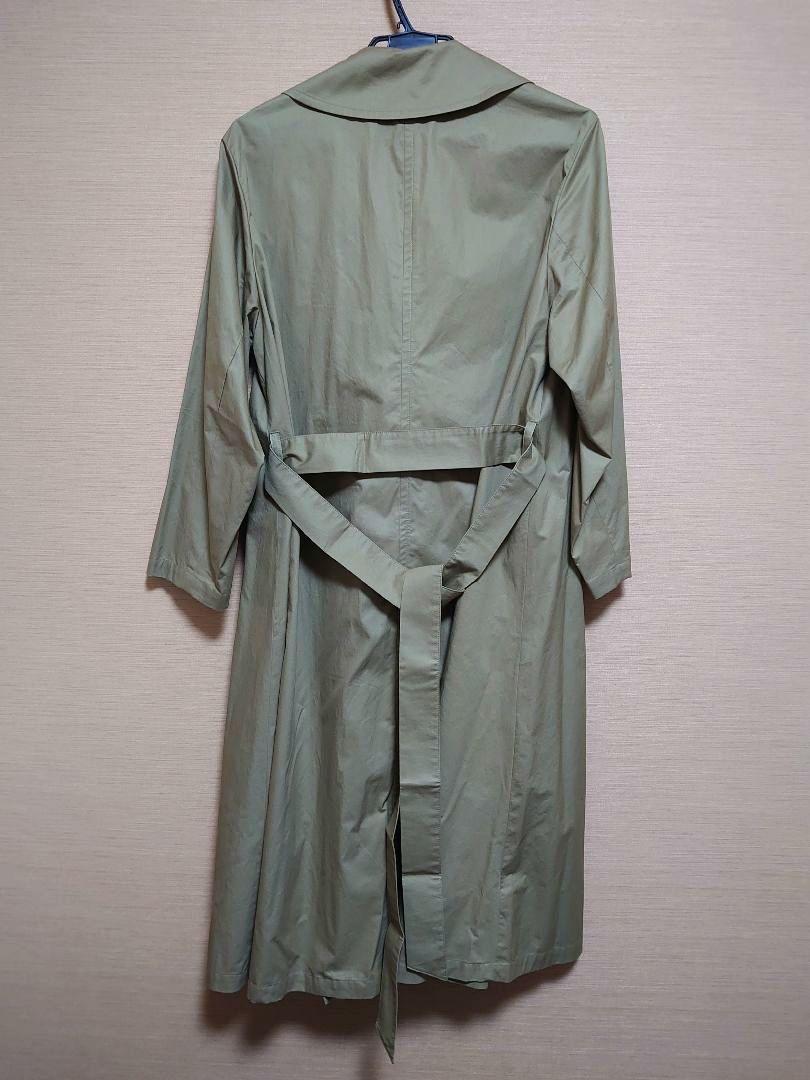 【新品】mizuiroind ミズイロインド 　ベルト付き　トレンチコート awardsandwinners.com