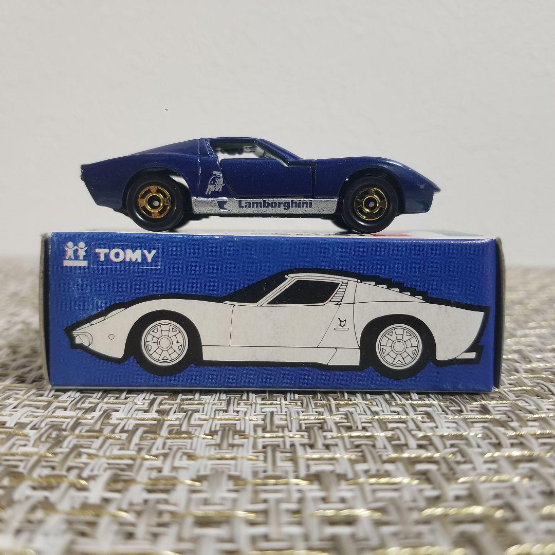 トミカ 青箱 No.F40 ランボルギーニ ミウラ SV ブルー 日本製 トミカ 青箱 No.F40 ランボルギーニ ミウラ SV ブルー 日本製