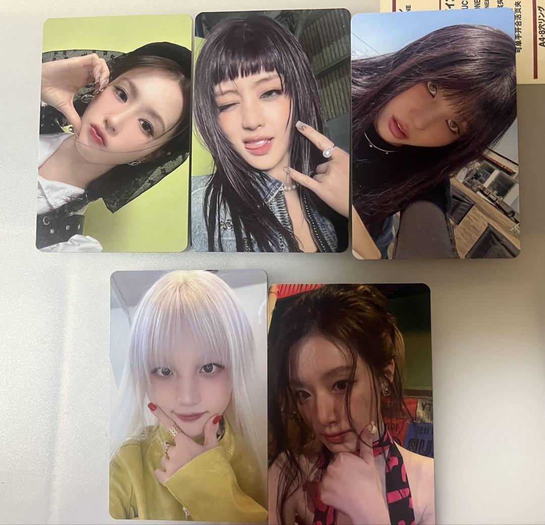 i-dle ミンニ　特典　トレカ　ワーナー　we are idle ミンニ We are ワーナー ミュージック 特典 トレカ - メルカリ
