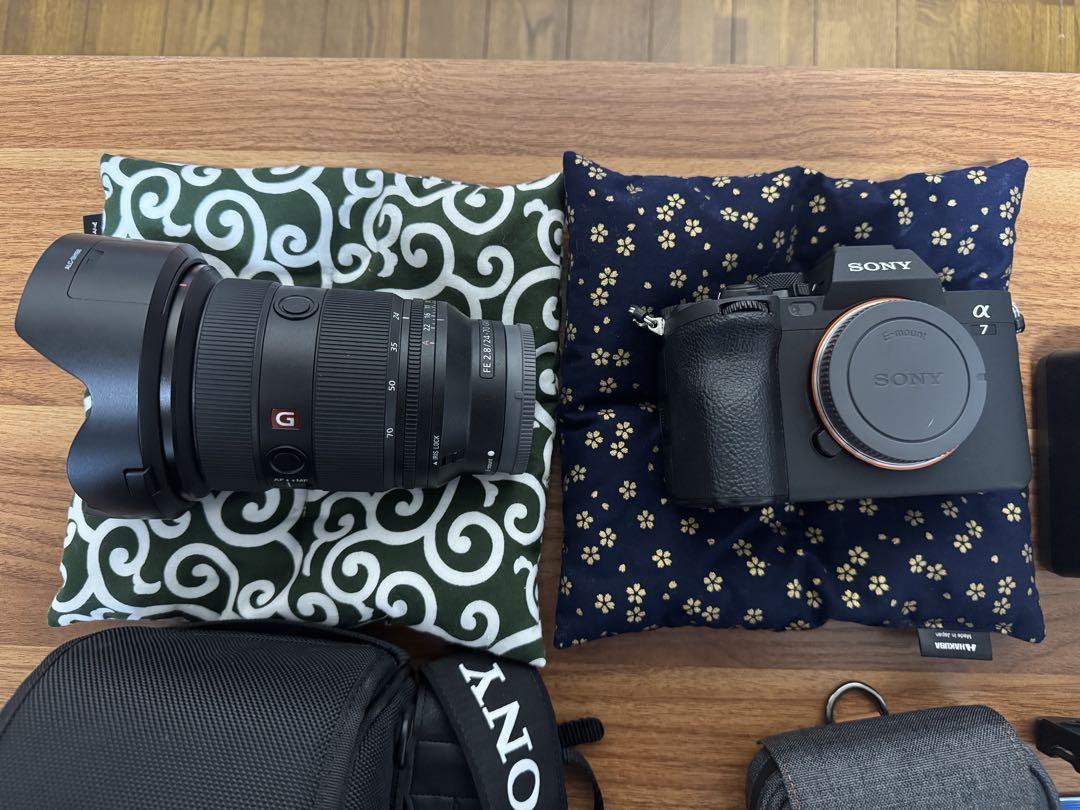 SONY a7iv本体 FE24-70GM2 他