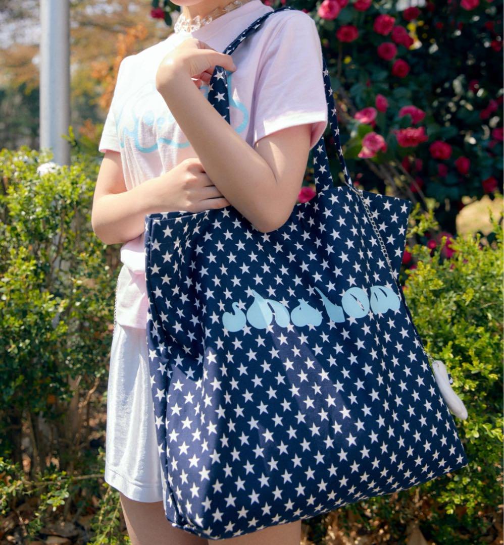 shalom nct wish wing star bag トートバッグ