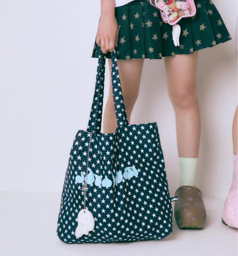 shalom nct wish wing star bag トートバッグ