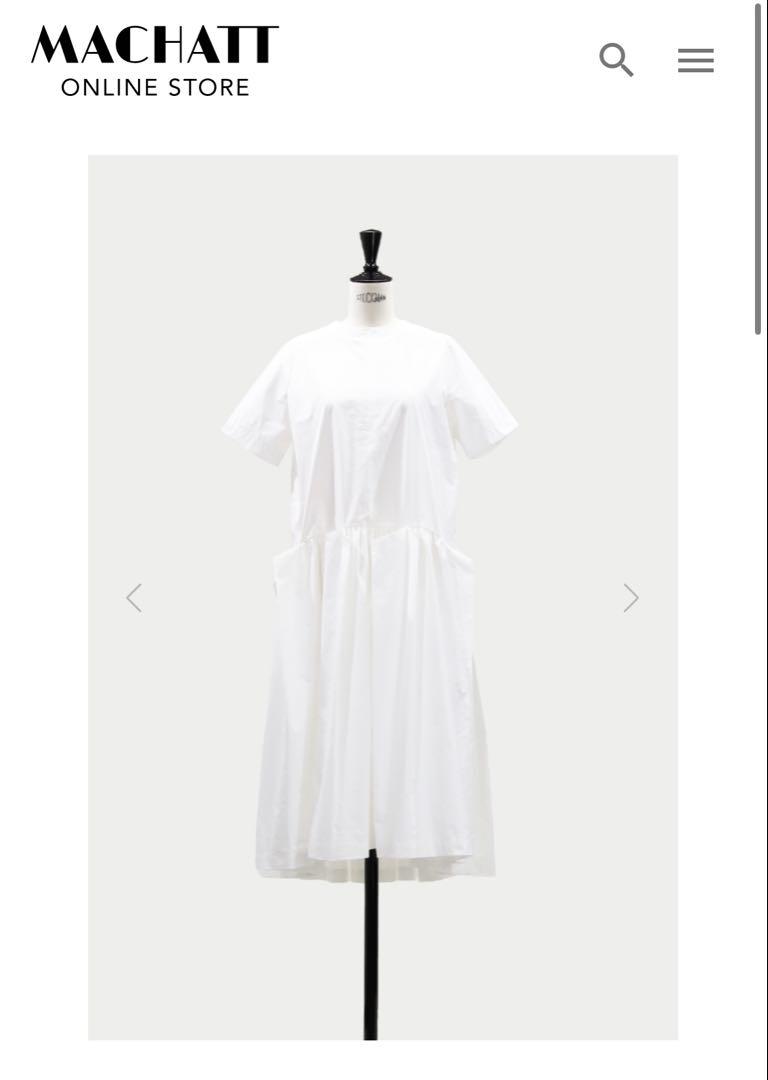 フォルムシャツドレス（ブラック） | MACHATT ONLINE STORE