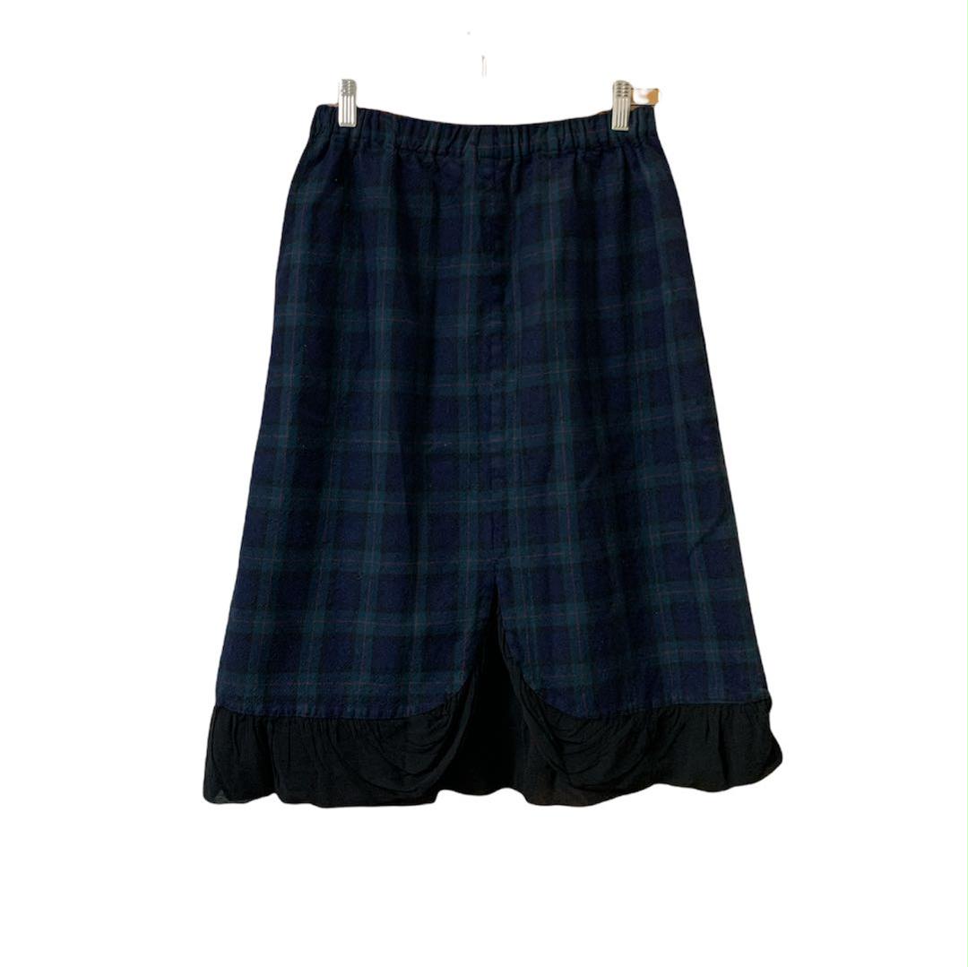 れなし tricot GARÇONS スカート グリーン Dm614-m37069323401 COMME des イッセイミ