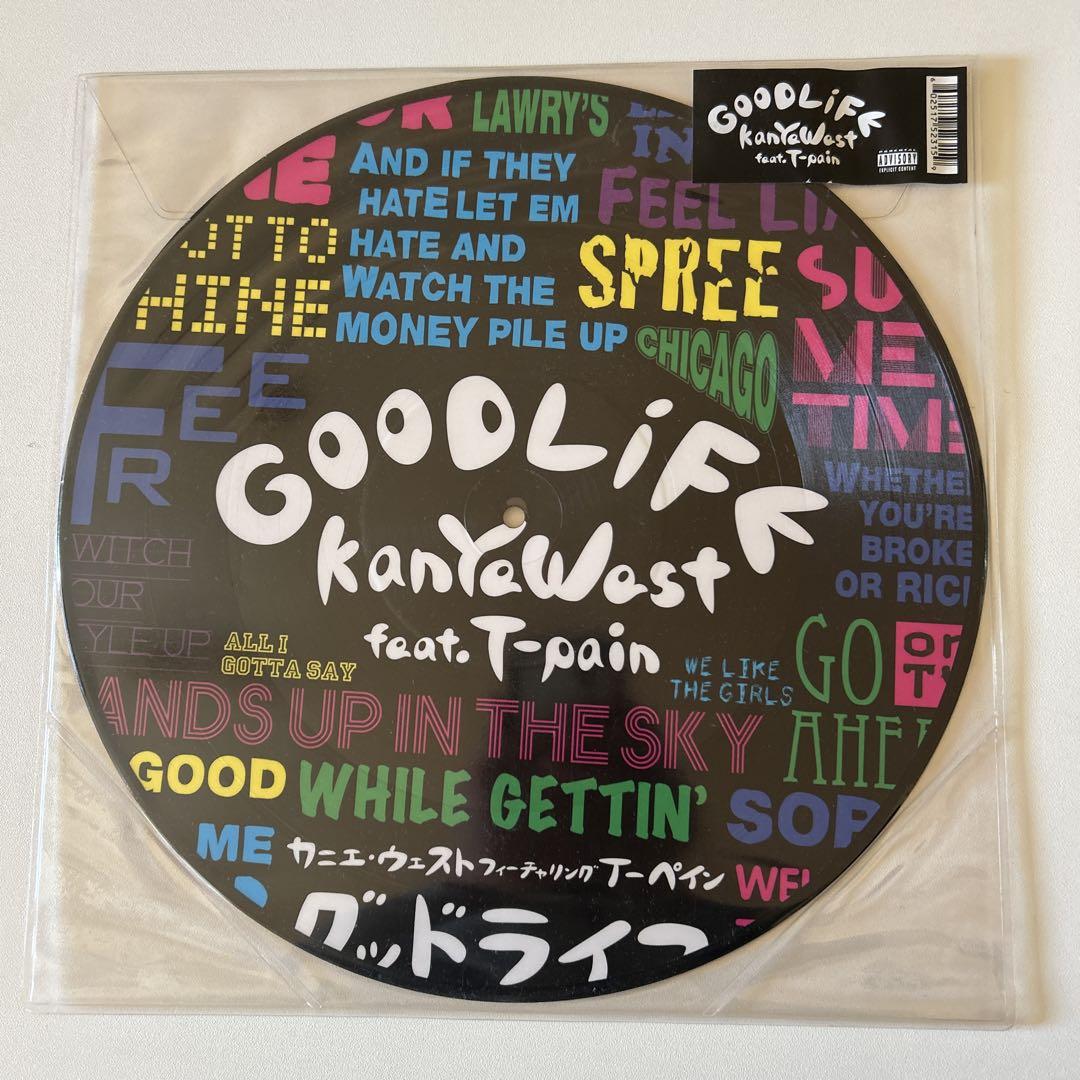 Kanye West GOOD LIFE Jay-Z ピクチャーレコード Kanye West GOOD LIFE ピクチャーレコード レコード