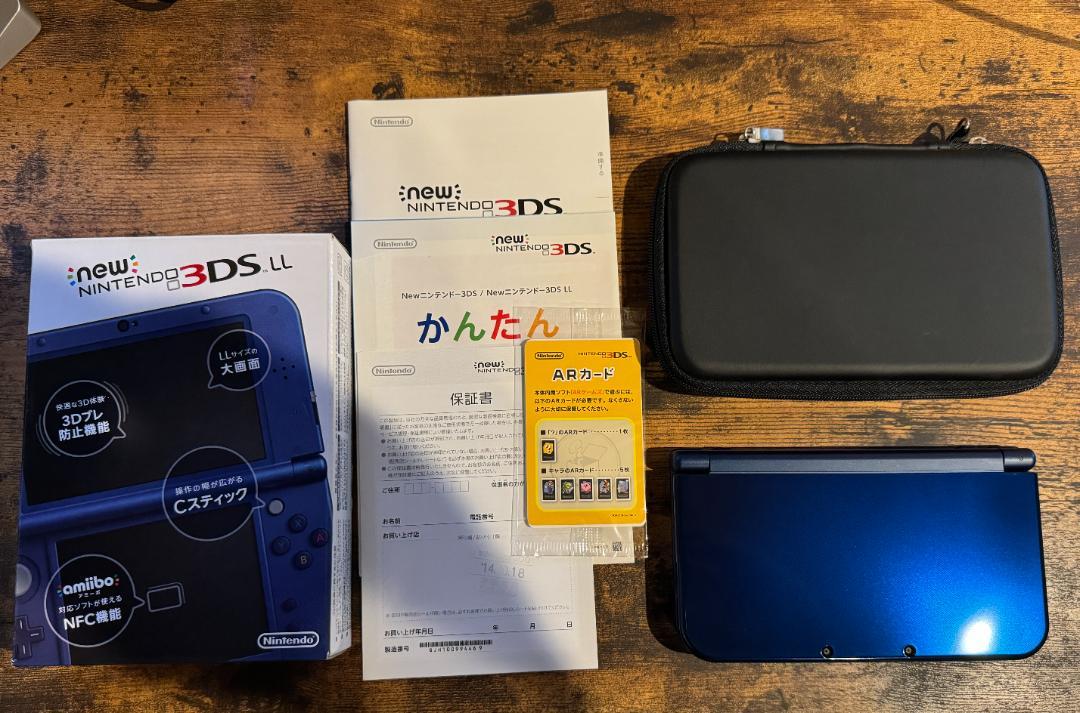 Nintendo New3DS LL メタリックブルー 画像1