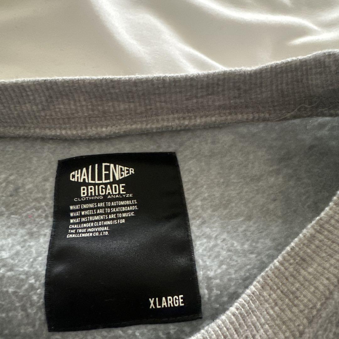 CHALLENGER BRIGADE XL グレースウェット