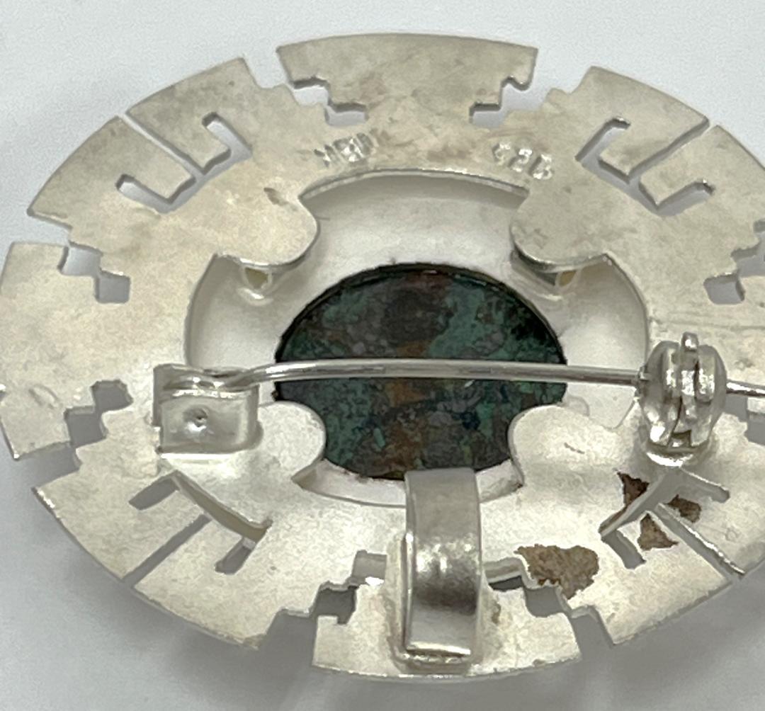 54ペルー PERU 18K K18 750 925 ヴィンテージ ブペンダント
