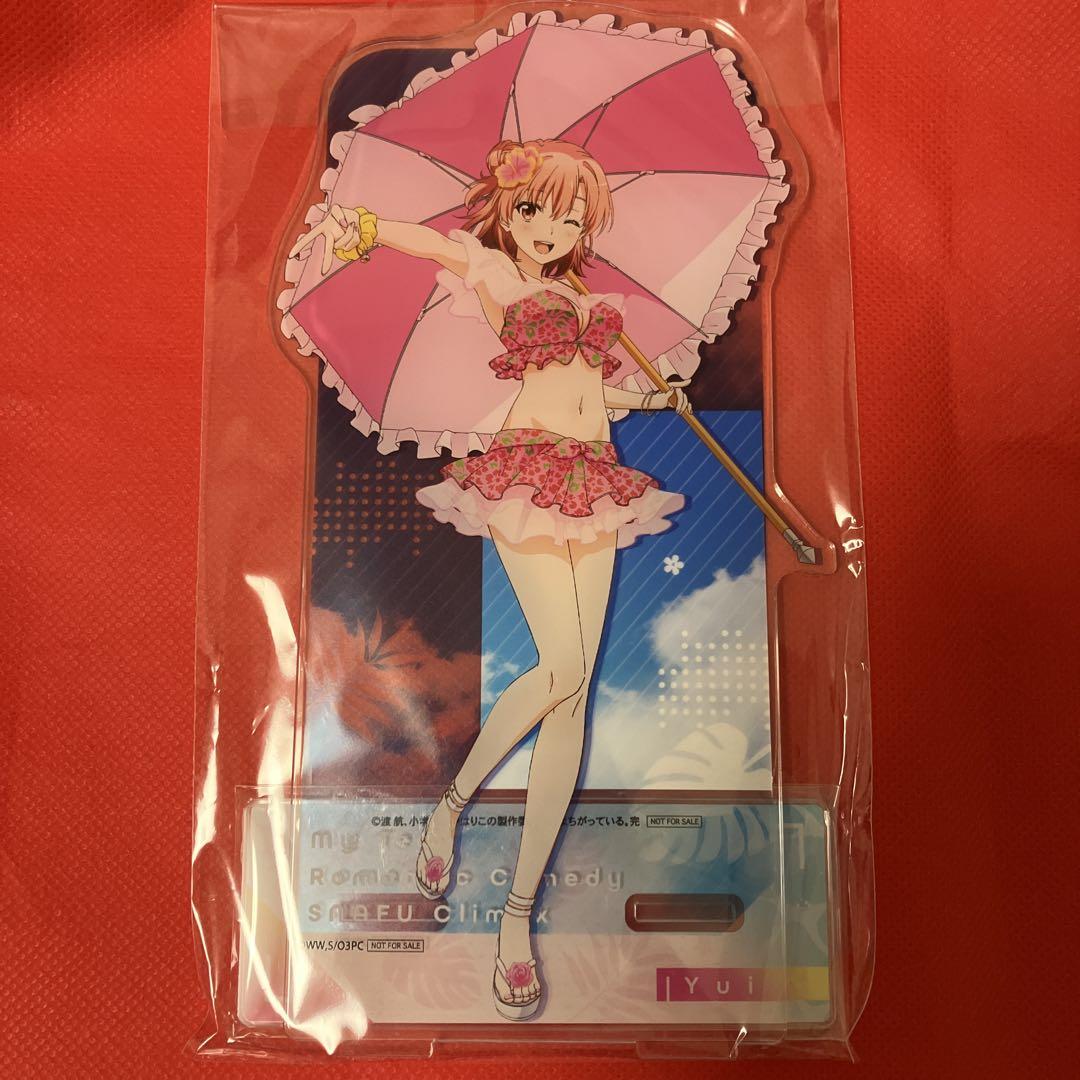 俺ガイル ラッキー缶バッジBOX vol.2 BIGアクスタ　由比ヶ浜結衣 俺ガイル ラッキー缶バッジBOX vol.2 BIGアクリルスタンド由比ヶ