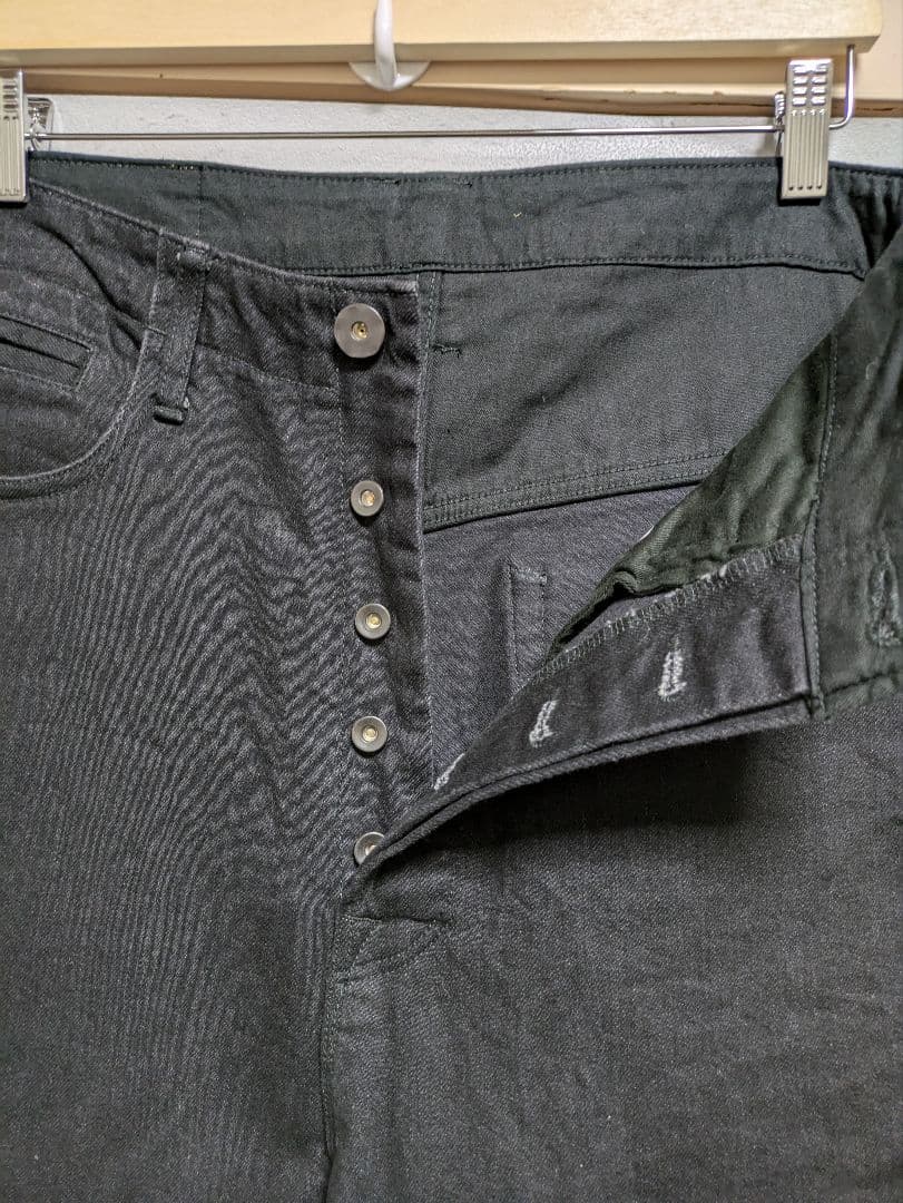 NATALDESIGN　サルエルフラップデニム　34インチ