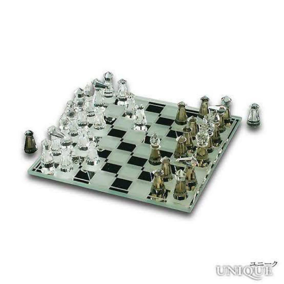 Preciosa クリスタルチェス 10×10cm ボヘミアンクリスタル Preciosa クリスタルチェス 10×10cm ボヘミアンクリスタル