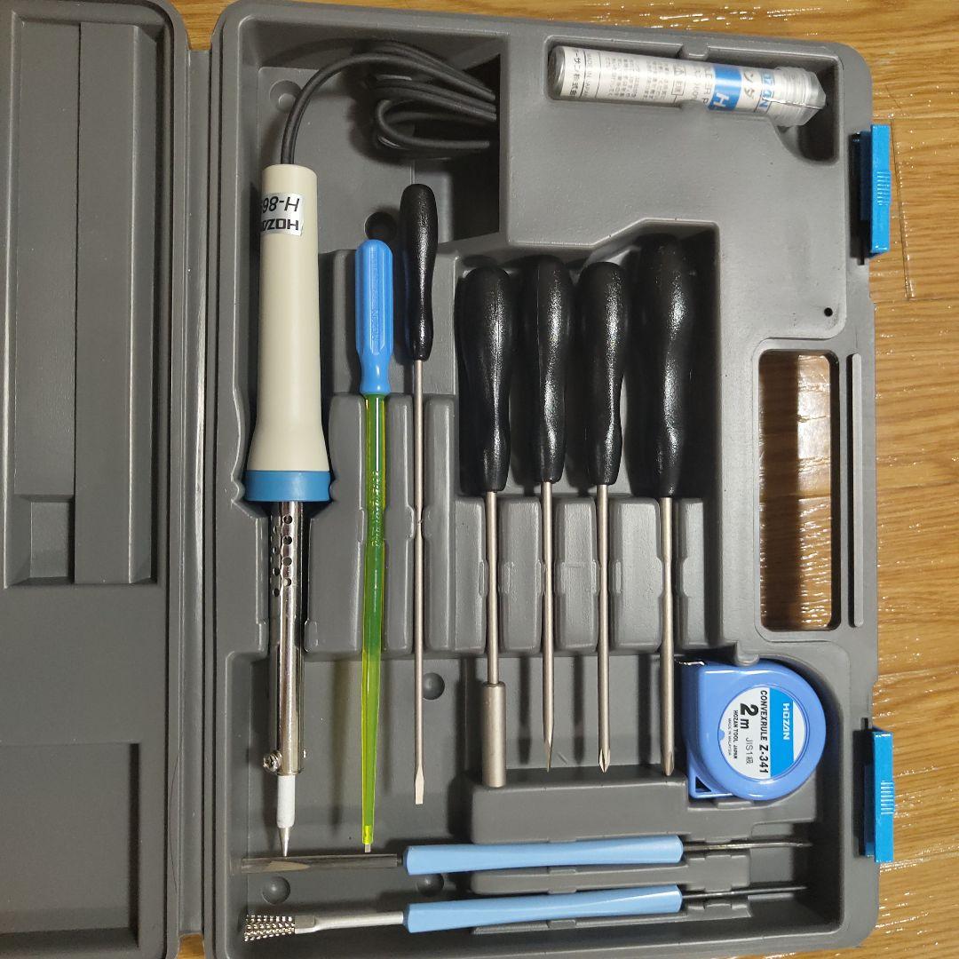 DIY初心者におすすめ】ホーザン S-22 工具セット20点 HOZAN