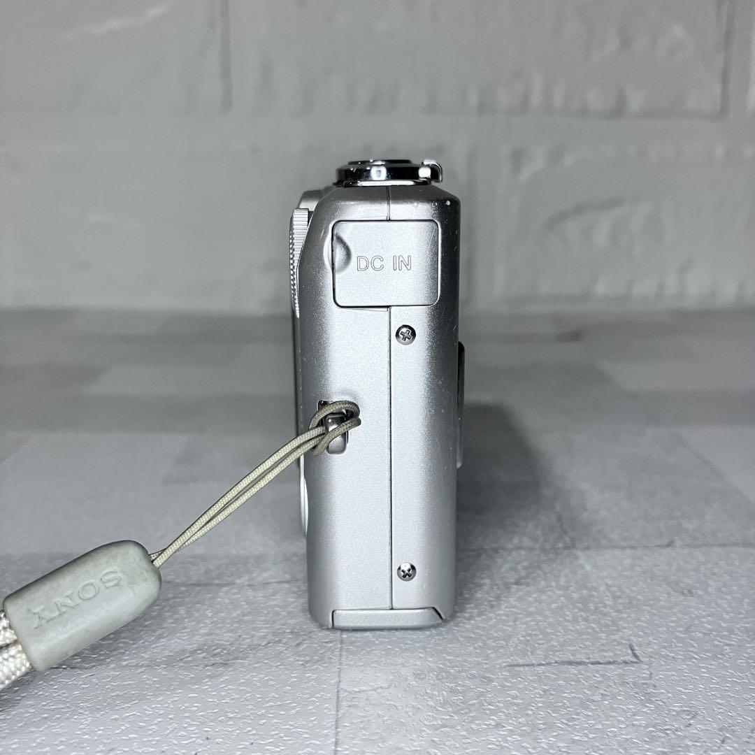 【動作確認済】SONY デジタルカメラ DSC-W30 シルバー 本体 説明書付