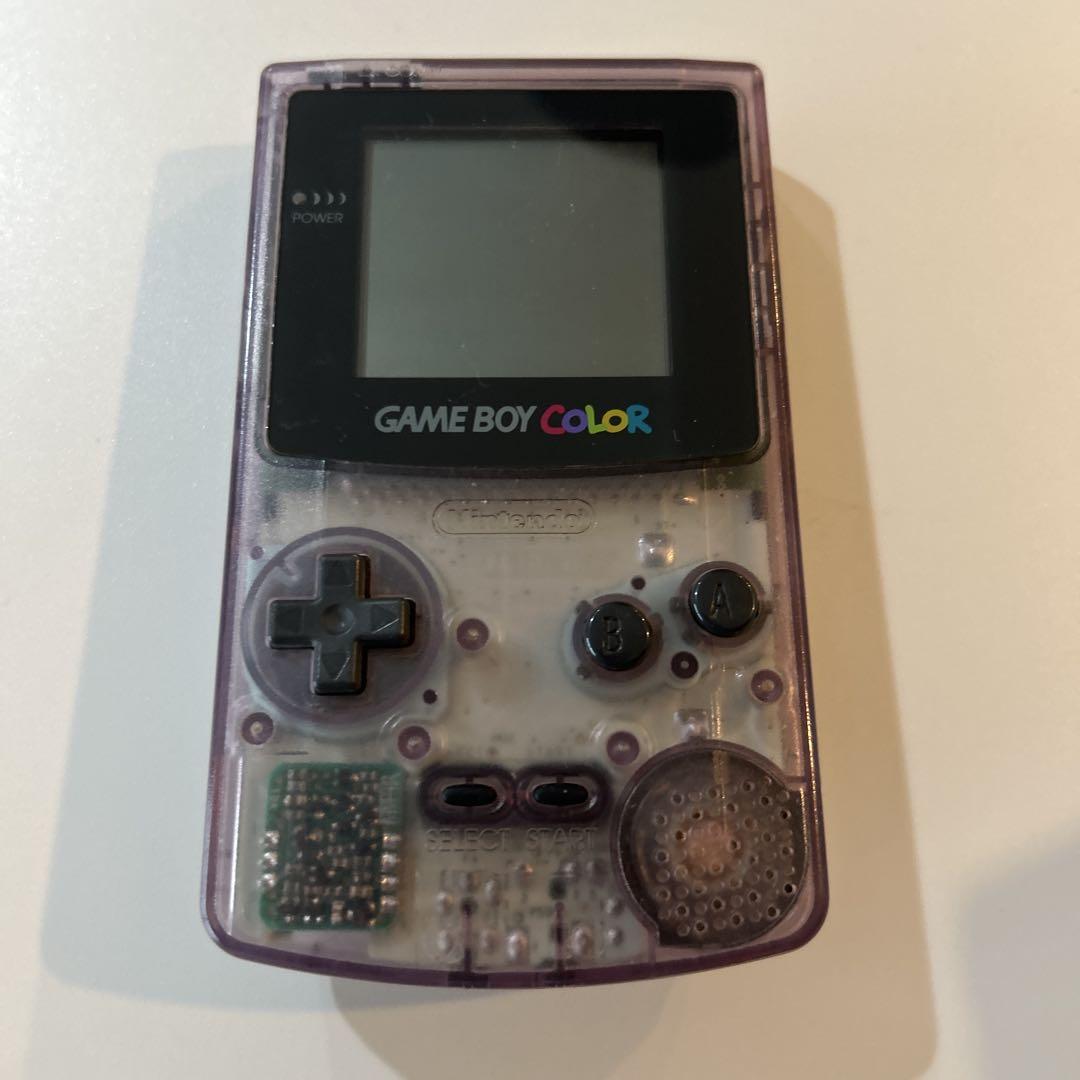 GAME BOY COLOR クリアパープル 本体