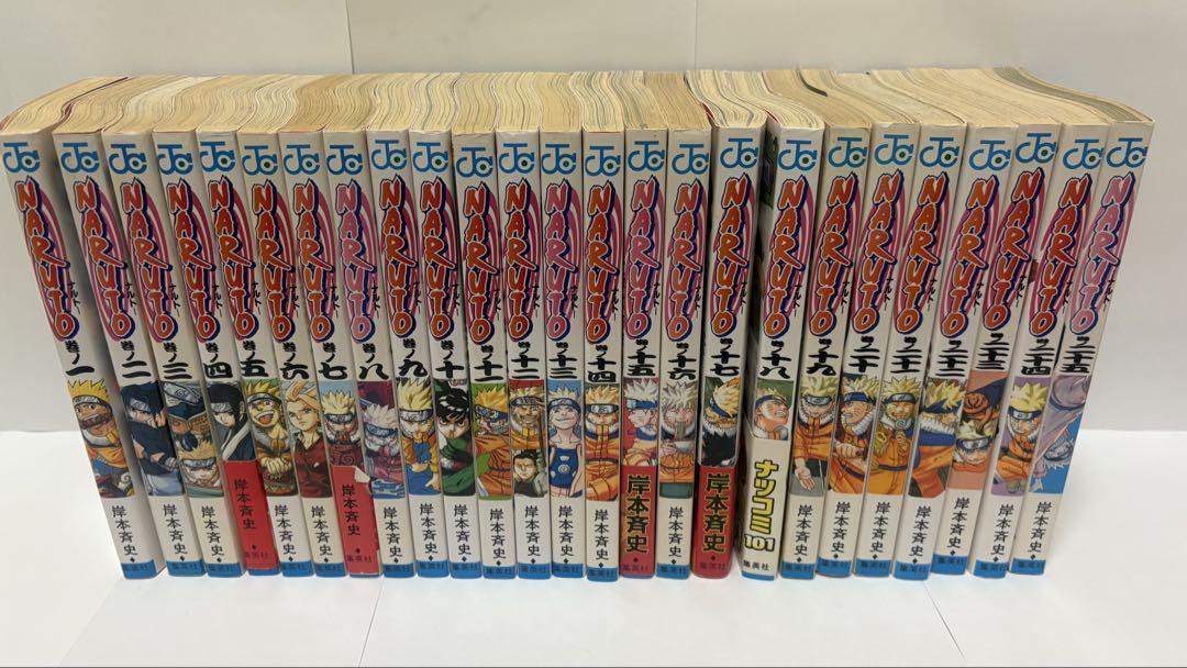 NARUTO全巻セット 集英社 ☆NARUTO -ナルト-/漫画全巻セット/「外伝」付◎C≪全72
