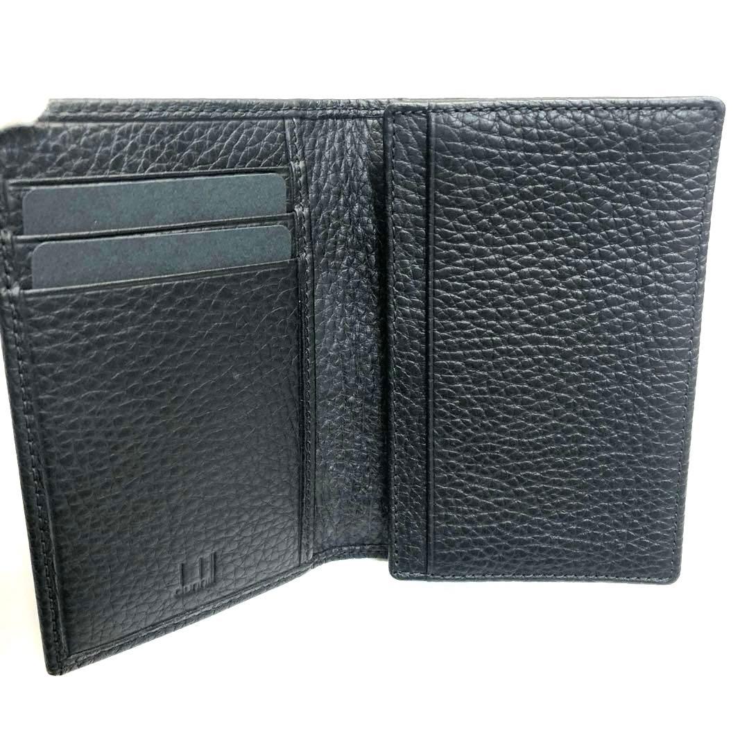 【未使用✨】　dunhill ダンヒル 名刺入れ カードケース レザー ブラック
